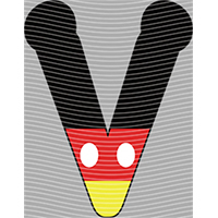 Cartoon letters-CL 253